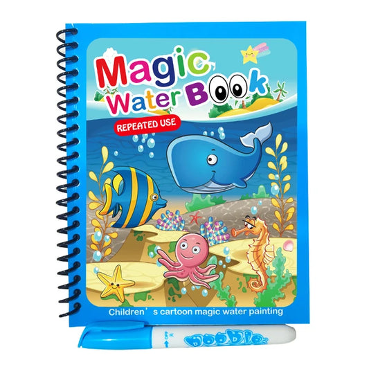 Magic Water Drawing Book Sensory Early Education Toys