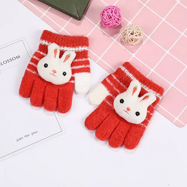 2-6 years old children winter gloves