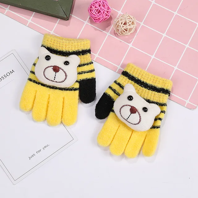 2-6 years old children winter gloves