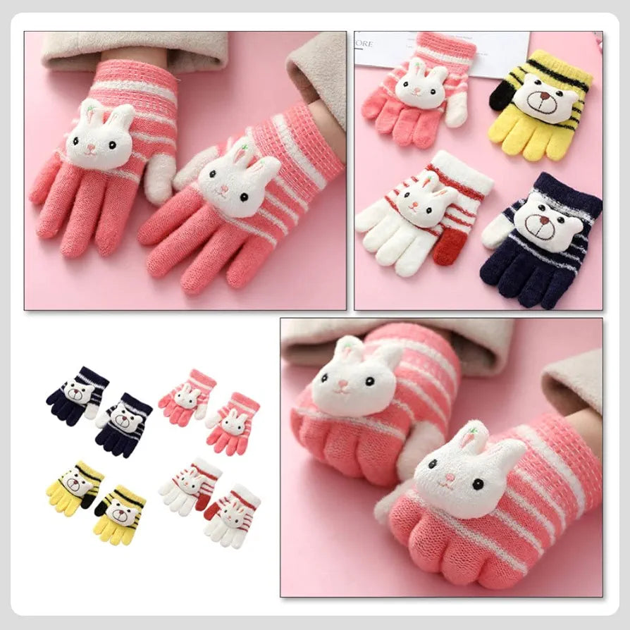 2-6 years old children winter gloves