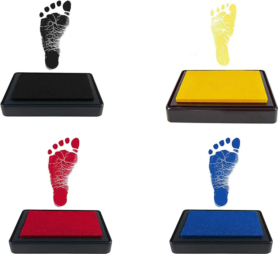 Newborn Baby Diy Hand and Footprint Kit Ink Pads