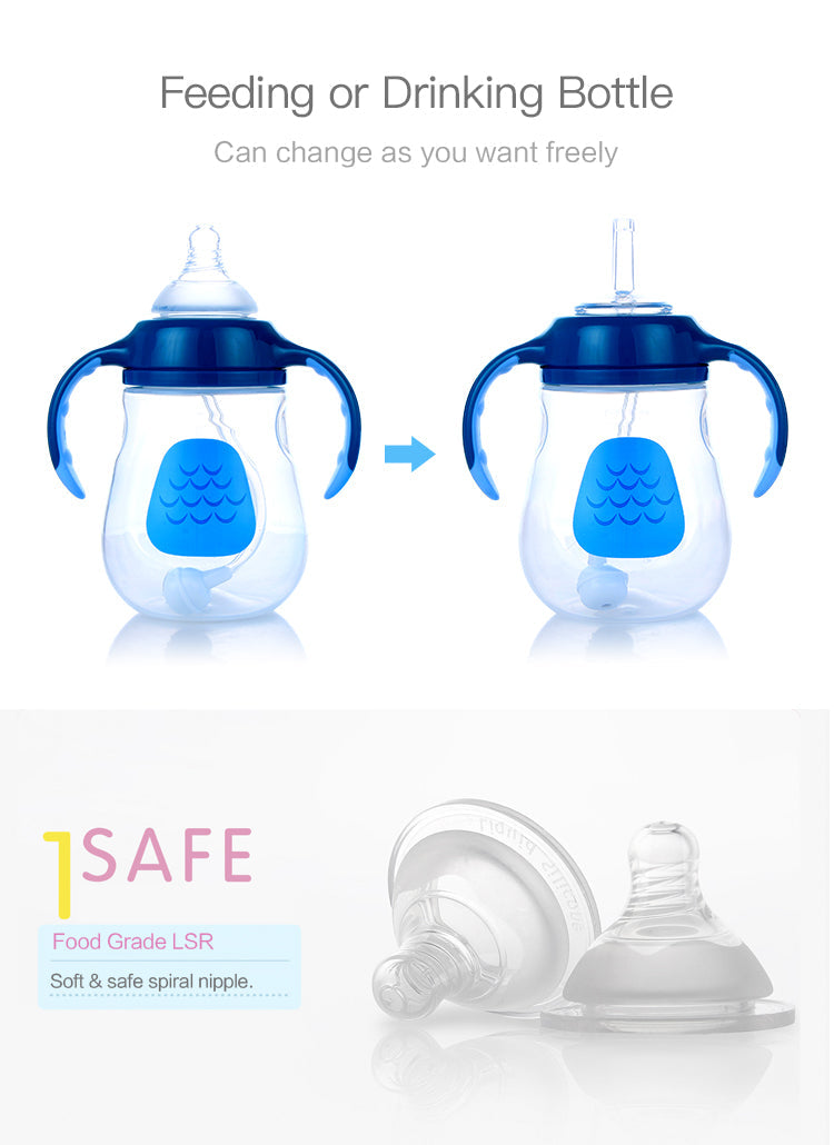 Duck shape baby bottle