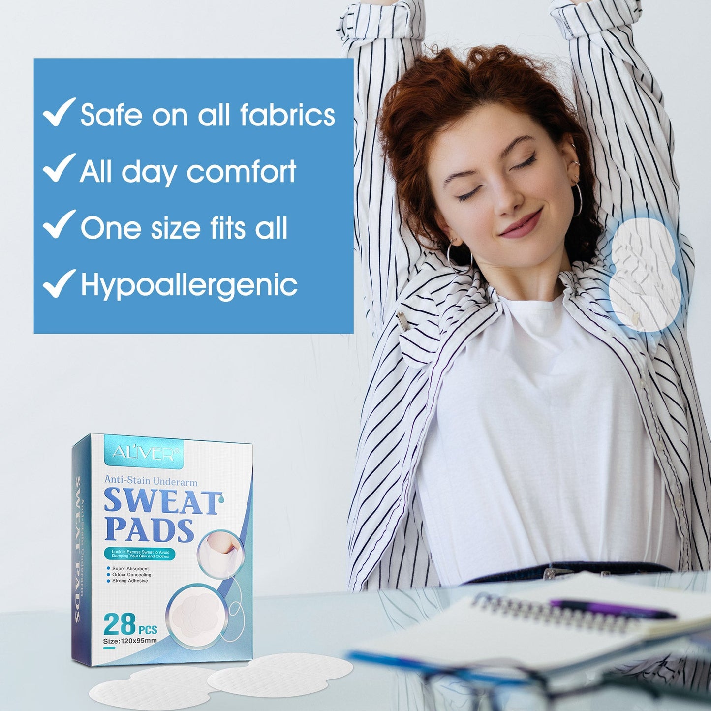 Super Absorbent  Sweat Pads