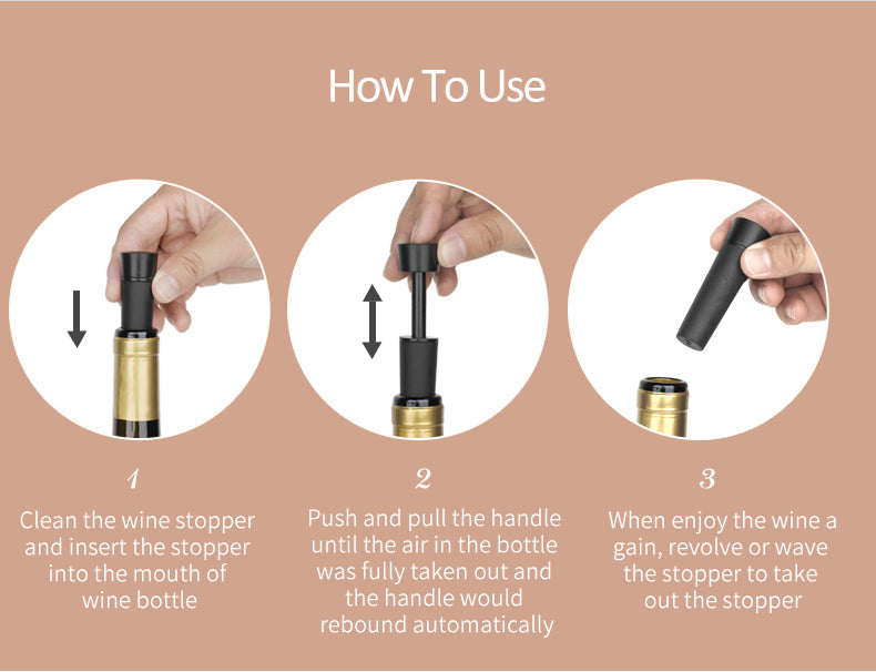 Vacuum Wine Stopper