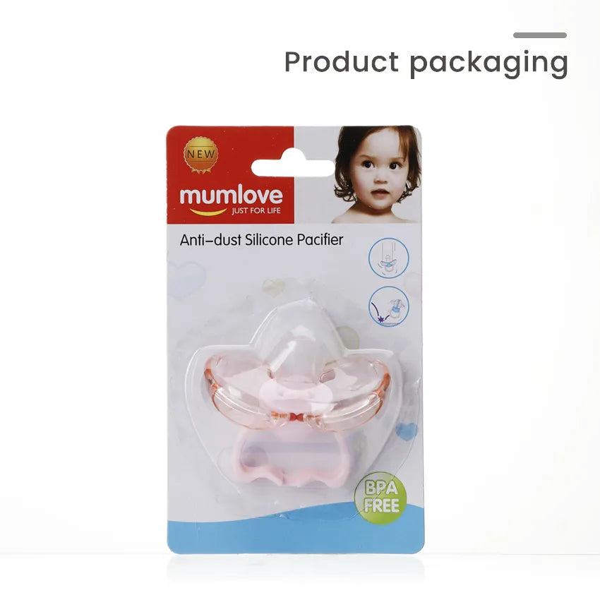 Dust-free Silicone Pacifier