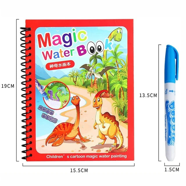 Magic Water Drawing Book Sensory Early Education Toys