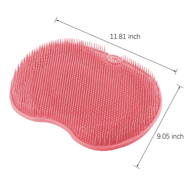 Silicone Back Rubbing Bath Brush