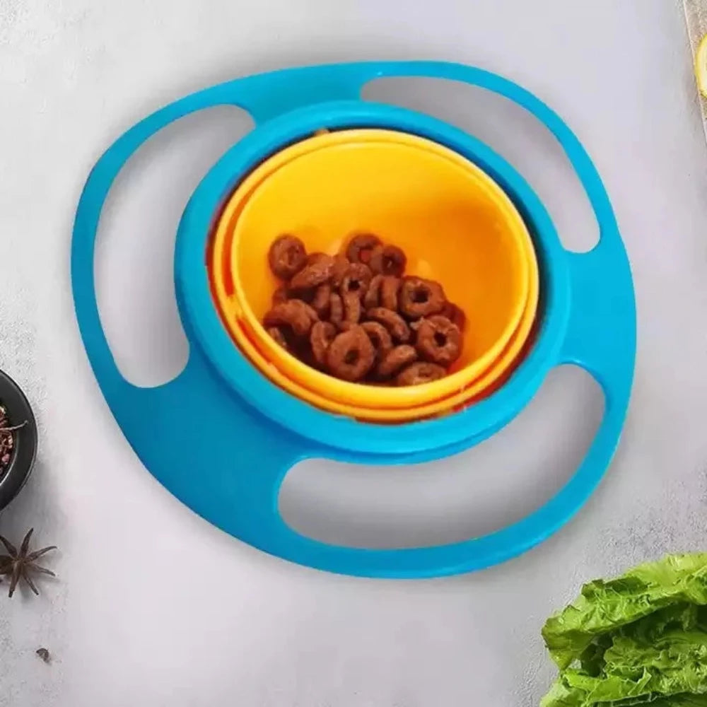 360 -baby Spill Resistant Gyro Bowl with Lid