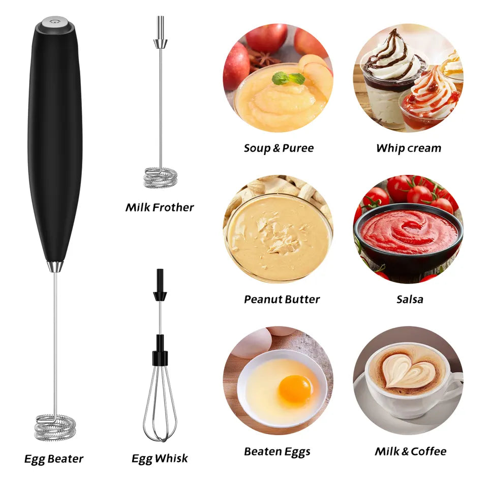 Milk Frother And Whisk