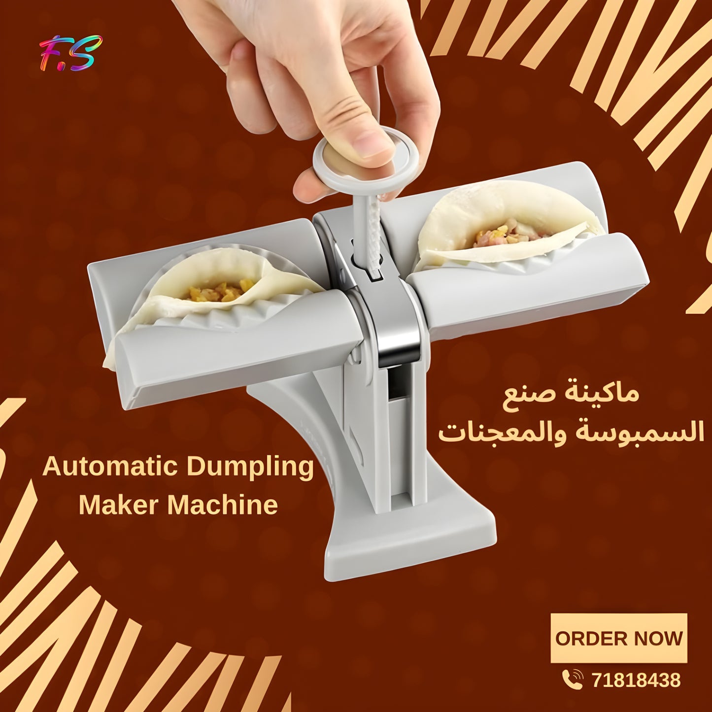 Automatic Dumpling Maker Machine