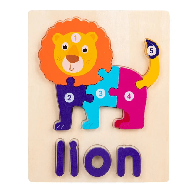 3D Animal Toddler Puzzles