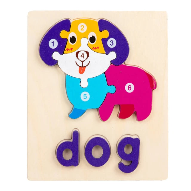 3D Animal Toddler Puzzles