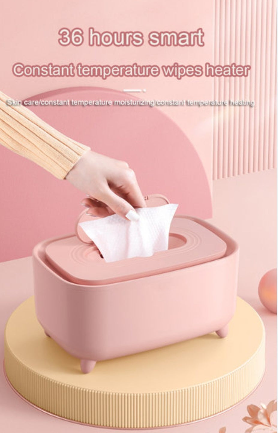 Baby wet wipes heater