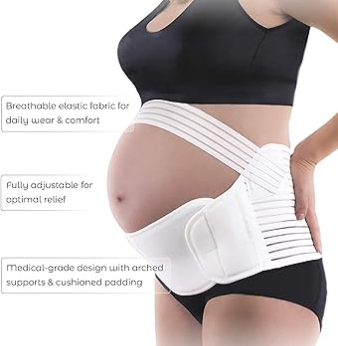 Breathable maternity belt