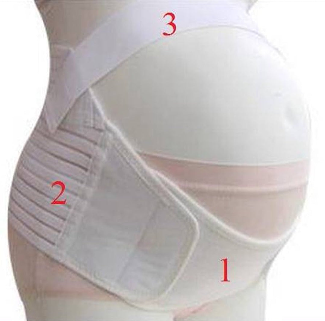 Breathable maternity belt