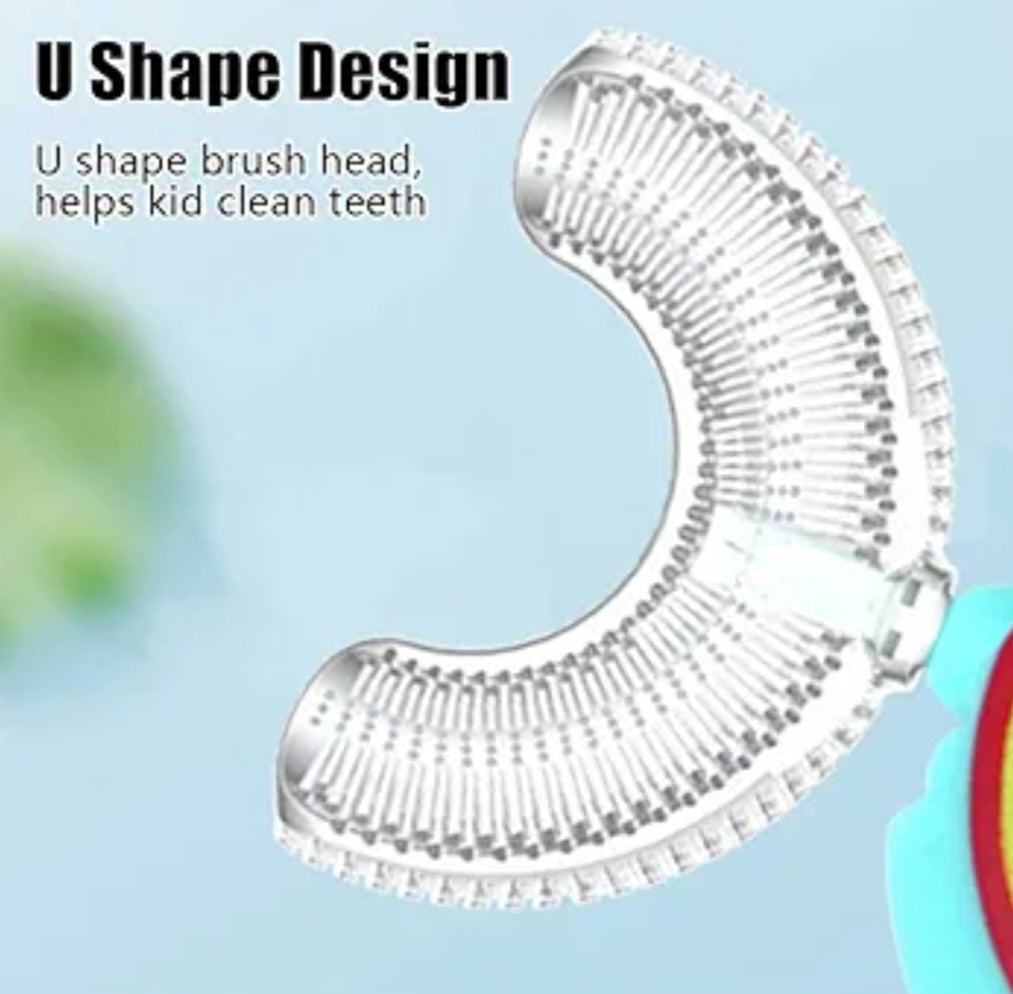 Donuts shape 360 degree toothbrush