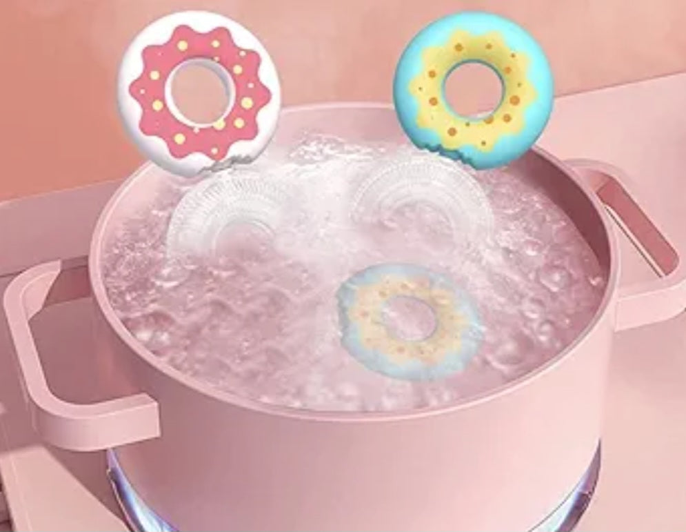 Donuts shape 360 degree toothbrush