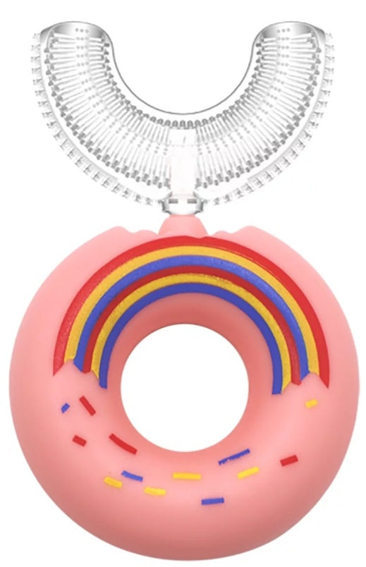 Donuts shape 360 degree toothbrush