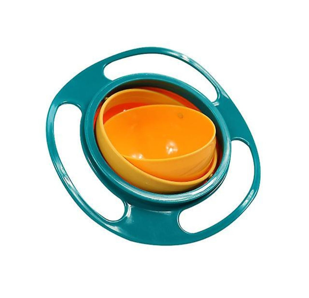 360 -baby Spill Resistant Gyro Bowl with Lid