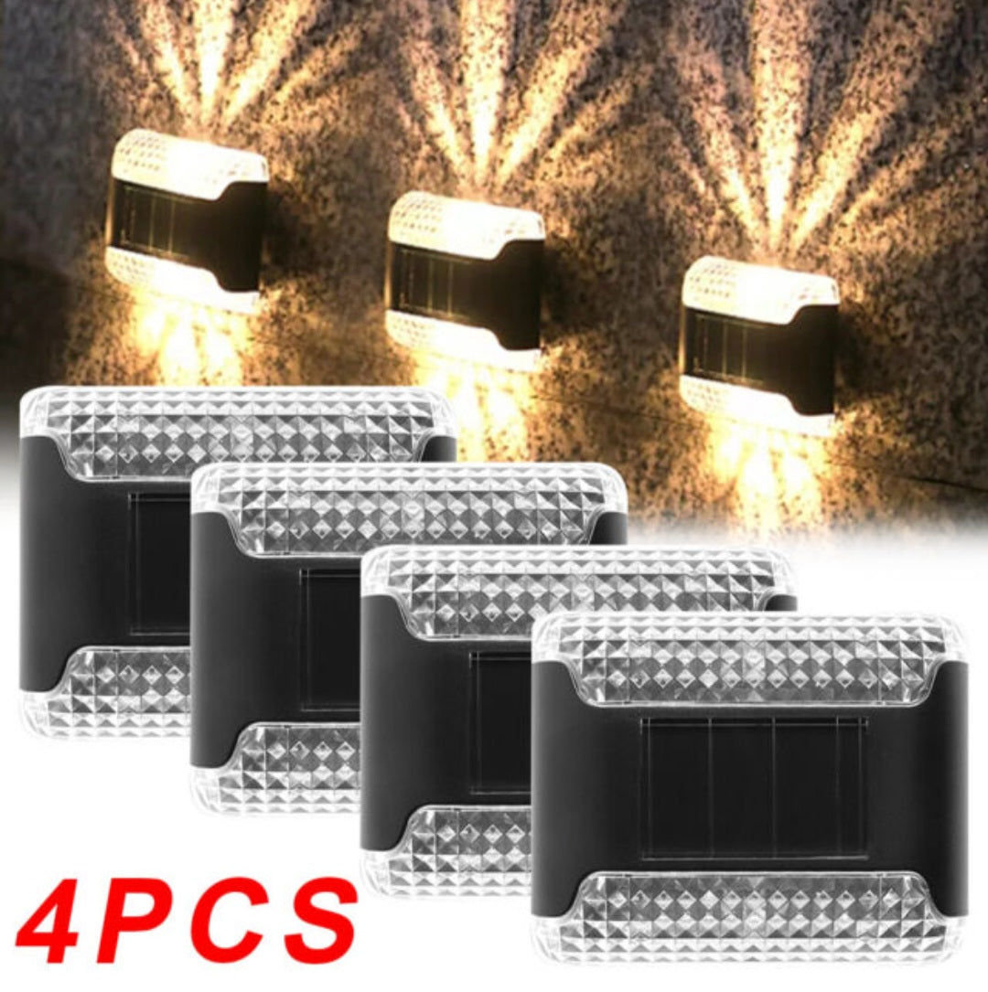 4 PCS Waterproof Solar Garden Light