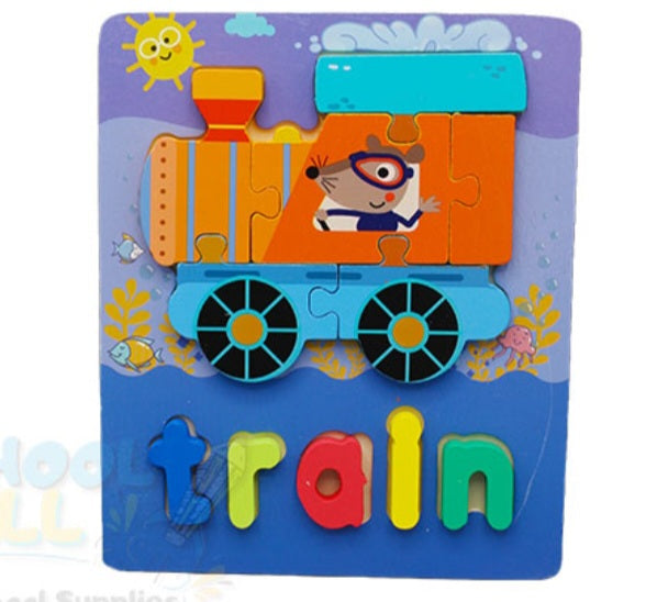 3D Animal Toddler Puzzles