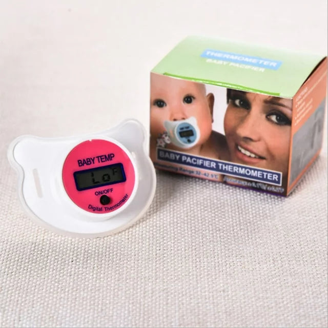 Baby Pacifier with thermometer