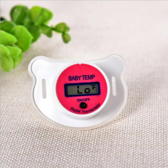 Baby Pacifier with thermometer