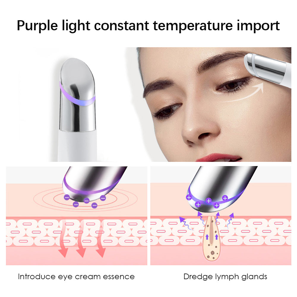 3 Color Light Heated Vibration Eye Care