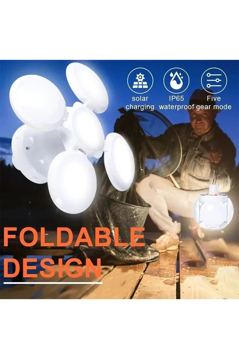 Waterproof Portable Solar Camping Light