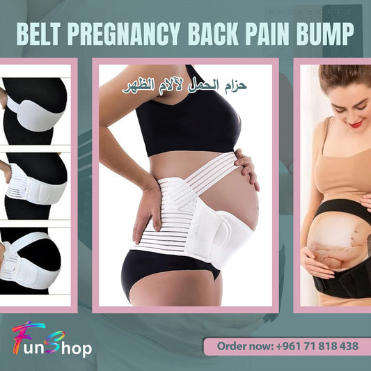 Breathable maternity belt